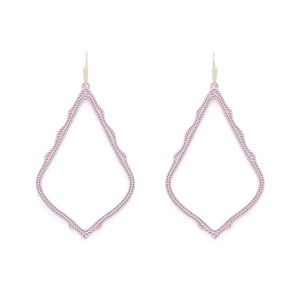 Kendra Scott Sophie earrings in purple